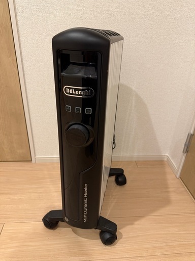 デロンギ マルチダイナミックヒーター ピュアホワイト+マットブラック MDHS12-BK