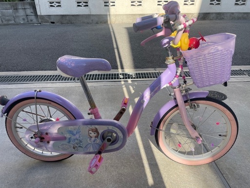 ディズニー 小さなプリンセス ソフィア 16型 幼児用自転車 ソフィア