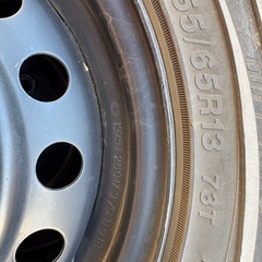 タイヤ&鉄チンホイール-2の画像
