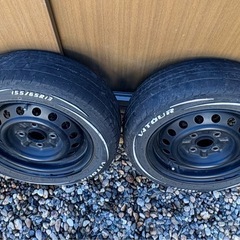 タイヤ&鉄チンホイール-2の画像