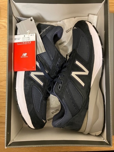 New Balance M990NV5 ネイビー 27.5 v5 navy