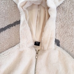 耳付きボアジャンパー　130サイズの画像