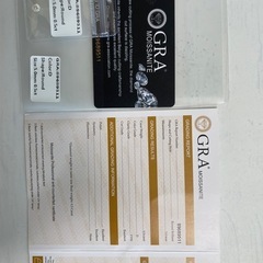 モアサナイト5㎜　89689511の画像