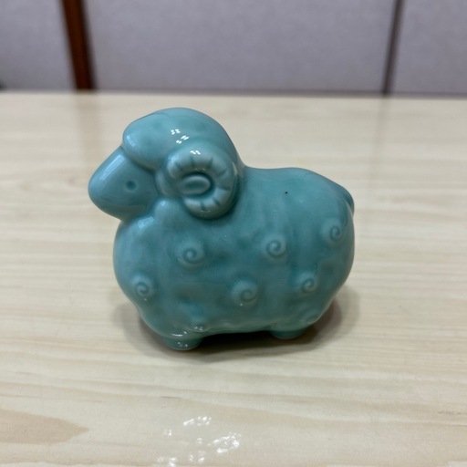 干支未置物青磁 (furimasuki) 津山のインテリア雑貨/小物《置物