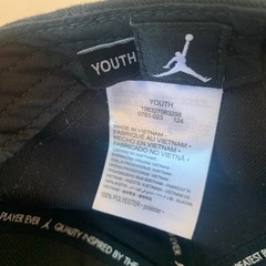 ジョーダンキャップ　キッズサイズの画像