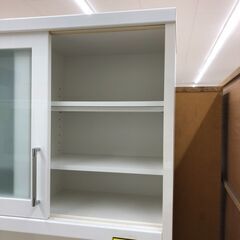 【ジャングルジャングル和歌山店】【Wa3428】レンジボード ホワイト リユースショップ リサイクルショップ 中古家具 中古家電 中古自転車 古着 冷蔵庫の画像