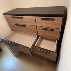 ナフコ　ハイチェストの画像