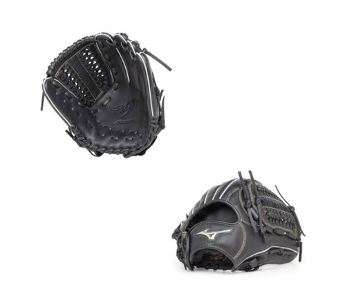 ミズノ　セレクトナイン　軟式グローブ　美品　湯揉み型付け済み