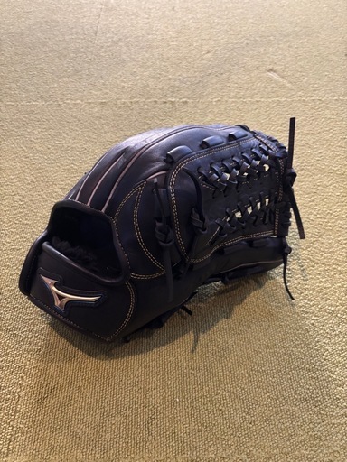 ミズノ セレクトナイン 軟式グローブ 美品 湯揉み型付け済み