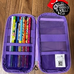 プーマ　ペンケース　鉛筆　2B　シースルーの画像