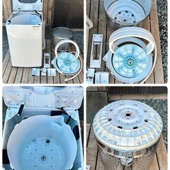 【極美品 分解洗浄クリーニング済】2022年 4.5kg 洗濯機 Haier JW-U45HK 汚れ 臭い残りなし【現金 PayPayお支払い出来ます】の画像