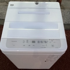 万代店 Panasonic 全自動電気洗濯機 NA-F5B2 2024年製 5.0kg 高年式の画像