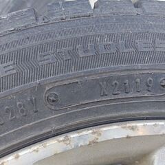 ダンロップ　WINTER　MAXX　スタッドレス　155/65R14 ホイール付きの画像