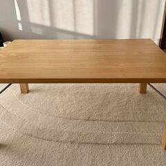 ⭐️【無印良品・人気モデル】折りたたみ式ローテーブル (幅80cm) ⭐️の画像