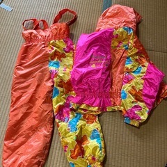 【条件付き値引きあり】スキーウェア一式（就学前後女子用）の画像