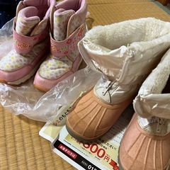 【条件付き値引きあり】スキーウェア一式（就学前後女子用）の画像