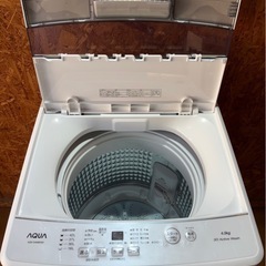 K2801 AQUA アクア 縦型洗濯機 4.5kg 2022年製の画像