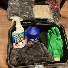 工具箱(洗車道具付き)の画像