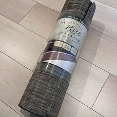 拭けるキッチンマット（グレー）240の画像