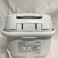 【北見市発】アイリスオーヤマ IRISOHYAMA ジャー炊飯器 KS-RC21M10-W 2022年製 白 5.5合炊き 一人暮らし 新生活 引っ越し ⓵ (E3757wYM)の画像