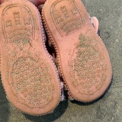 USED品 Disney ミニーちゃん サンダル 13cm 女の子 ベビーの画像