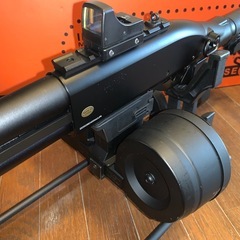 購入者決定　近接最強？　ゴールデンイーグル　レミントンM870   ガスショットガン　ドットサイト、ドラムマガジン付きの画像