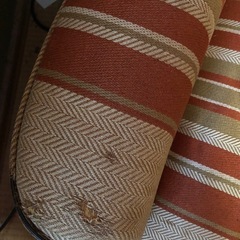 決まりました　ソファ　レトロ感あり　2人がけ用の画像