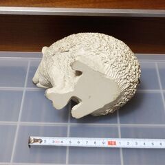 ハリネズミ　①　ナチュラル　オーナメント　置物　飾り　かわいい　置き物の画像