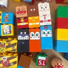 アンパンマン　ブロックの画像