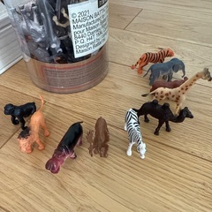 動物フィギュア　60体の画像