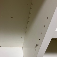 ホワイト可変式 木製ラック の画像