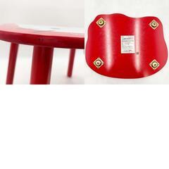 ハローキティ 木製 ミニテーブル レッド 赤 サンリオの画像