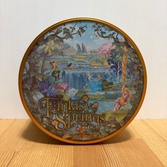 ディズニーシー　ファンタジースプリングス　ダッフィ　パスタスナック 缶　箱の画像