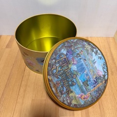 ディズニーシー　ファンタジースプリングス　ダッフィ　パスタスナック 缶　箱の画像