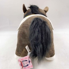 ディープインパクト サラブレッドコレクション BIG ぬいぐるみ タグ付 全長約45cm 競馬の画像