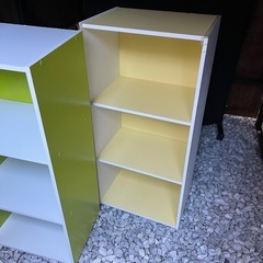 カラーボックス×2 セットの画像