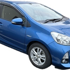 アクア　G グレード　プッシュスタート　フォグランプ　純正ナビの画像