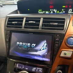 最終  プリウスα　 7人乗り  車検付き  コーティング済みの画像