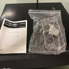 東W27 S-cubism 2ドア冷凍/冷蔵庫 コンパクトタイプ WR-2090BK 2017年製の画像