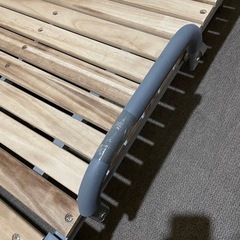折畳パイプベッドの画像