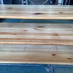 【リサイクルサービス八光】幅86cm　無印良品　パイン材ユニットシェルフの画像