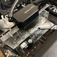 【総額50万超】水冷RTX3080Ti 高性能 ゲーミングPC 4K/VR対応の画像