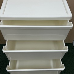 収納家具　衣装ケース　家具　プラスチック　4段　の画像