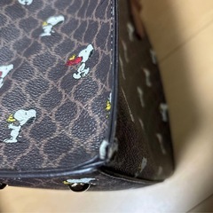 PEANUTS ピーナッツ　スヌーピー　ハンドバッグ　ショルダーバッグ　2wayの画像