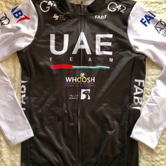 新品　Lサイズ　冬用サイクルジャージセット　ウィンタージャージ　ビブショーツ　上下セット　サイクルジャケットの画像