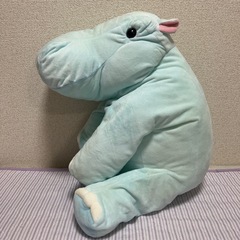 くったりカバさん　パステルカラー　ぬいぐるみ　BIGの画像