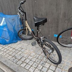 ミニベロ　ブリジストン　ベガス　ジャンク扱いの画像