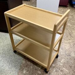 三段ワゴン 3段 収納 キャスター付き キッチン 家具 札幌 東区の画像