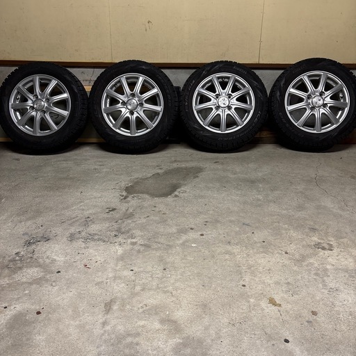 155/65R13タイヤスタッドレス&ホイール4本セット