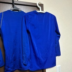 SSKアンダーシャツ長袖　ブルーの画像